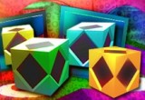 لعبة المكعبات الملونة Brainteaser Cubes