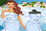 لعبة تلوين وتصميم فساتين زفاف 2014